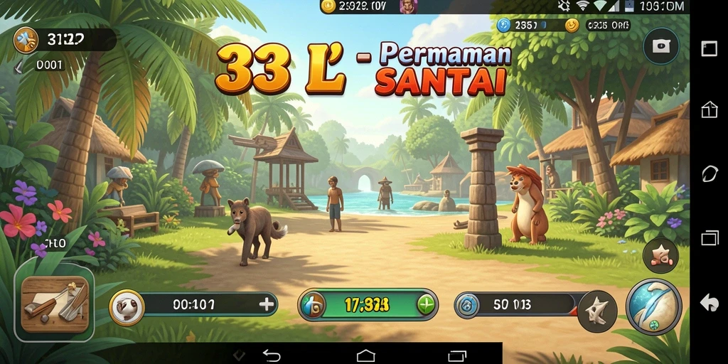 Tampilan gameplay seru dari 33L yang menyenangkan.