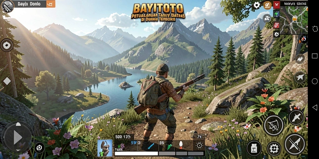 Tampilan gameplay yang memukau di BAYITOTO dengan dunia terbuka.