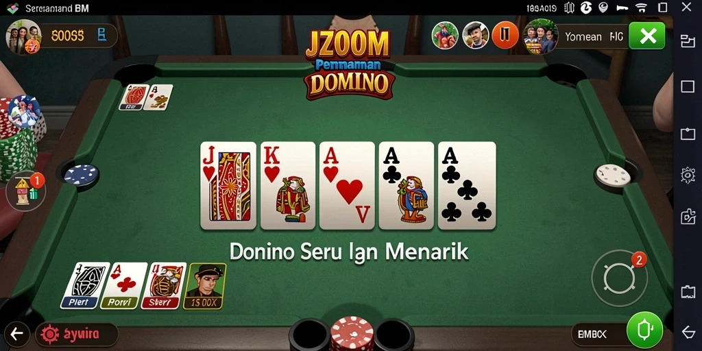 Tampilan gameplay seru dan menarik dari J200M.