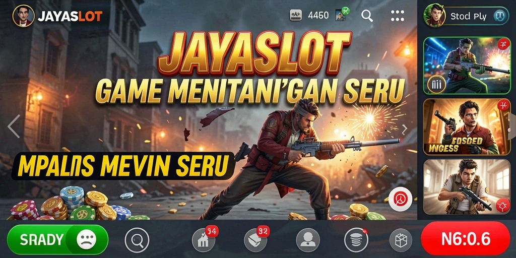 Tampilan gameplay JAYASLOT dengan aksi menegangkan.
