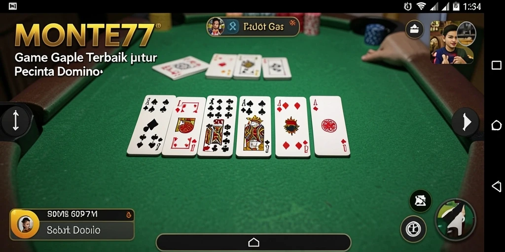 Tampilan gameplay seru dari MONTE77 yang memikat.