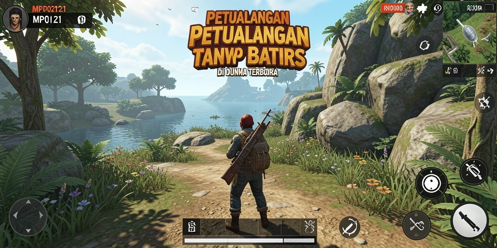 Gameplay MPO2121 yang menakjubkan di dunia terbuka.