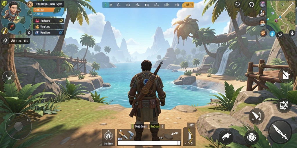 Tampilan menakjubkan dari gameplay Open World N06 yang menampilkan lingkungan yang luas.