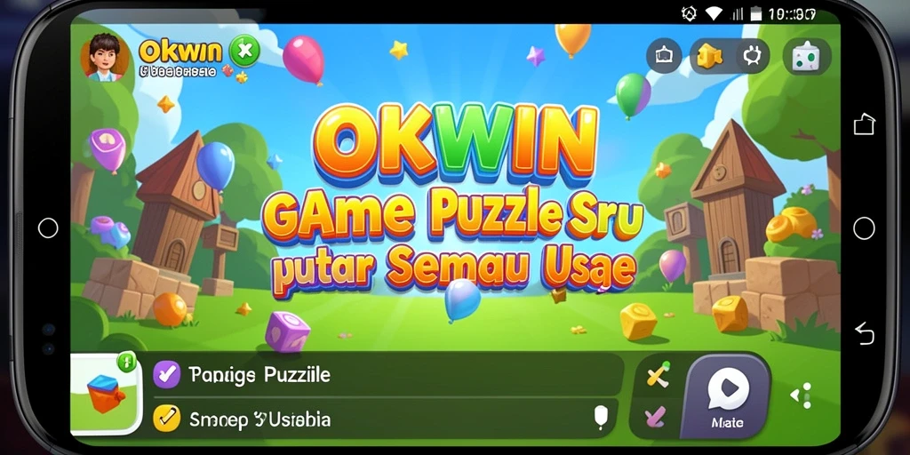Screenshot OKWIN menampilkan gameplay Puzzle yang menarik dan mengasyikkan.