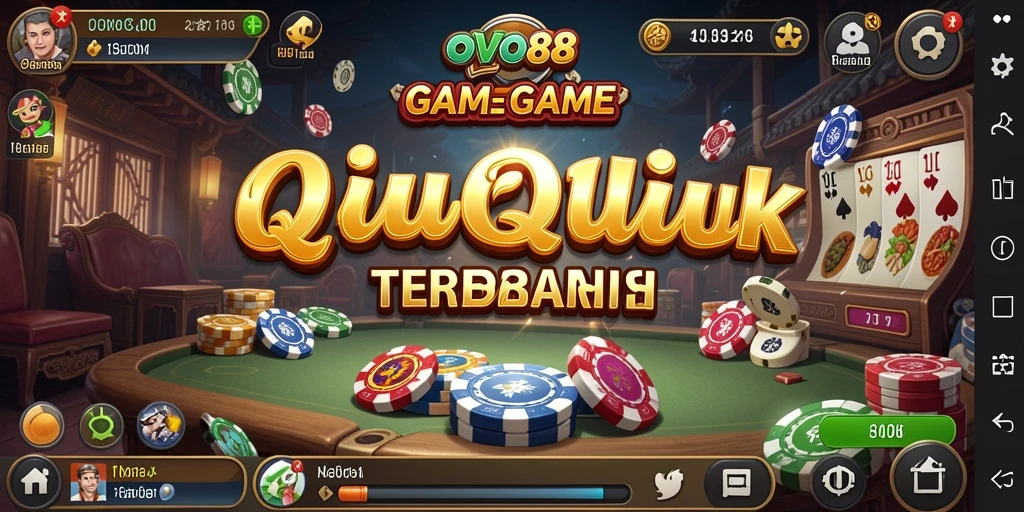 Tampilan screenshot OVO88 yang menampilkan gameplay QiuQiu yang menarik.