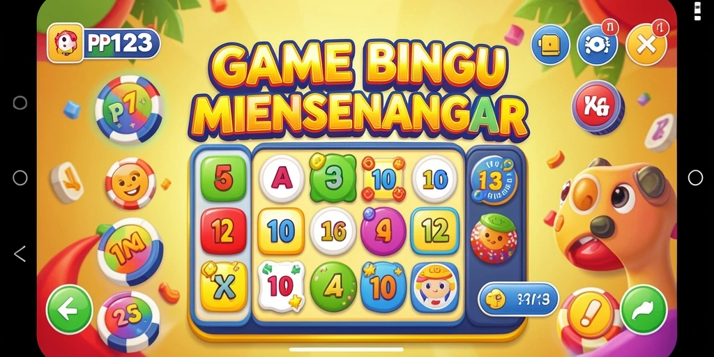 Tampilan menarik gameplay Bingo di PP123.