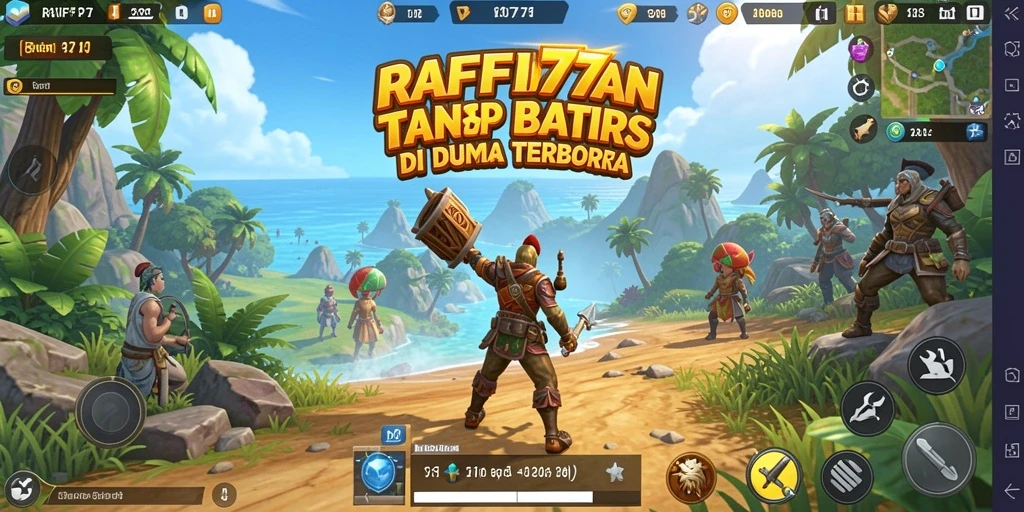 Gameplay menakjubkan RAFFI777 dalam dunia terbuka.