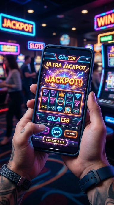 Screenshot aplikasi gila138 dengan berbagai kategori aplikasi yang tersedia.